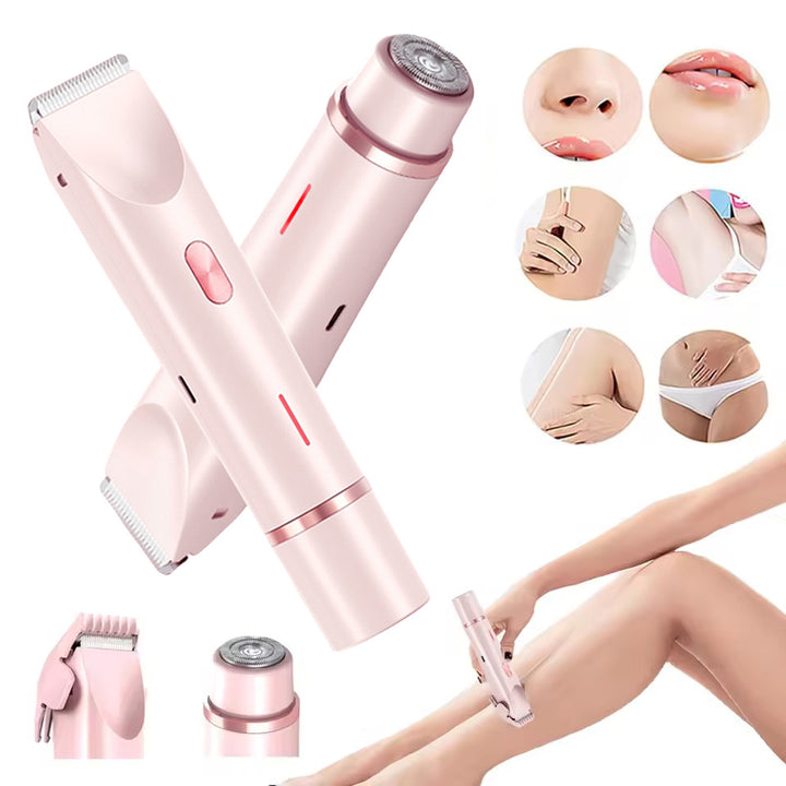 2 In 1 Hair Remover Women's Double Head Shaver